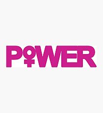 Girl Power Photographic Print