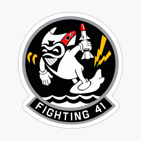 Item preview, USN VFA-41 Strike Fighter Squadron - Fighting 41 - Clean Style designed and sold by pzd501.
