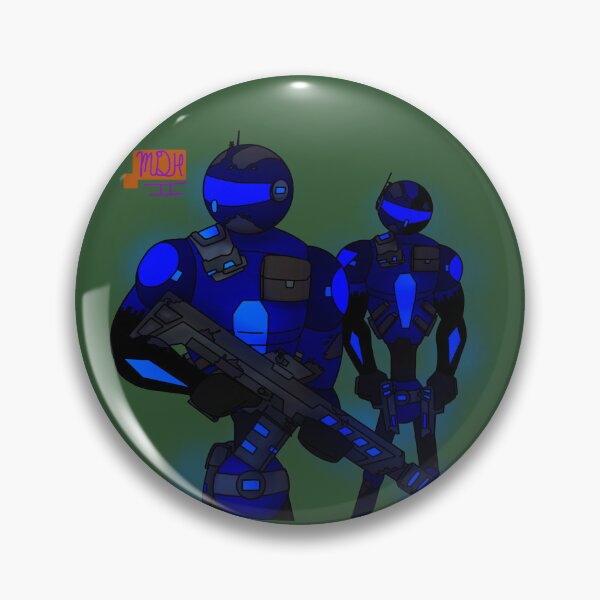 Item preview, Stick Wars Blue Faction Comandos de manga negra designed and sold by MDHairston2.