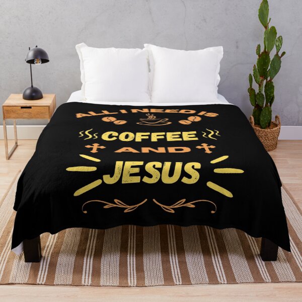 Item preview, All I Need Is Coffee and Jesus designed and sold by Elatty.
