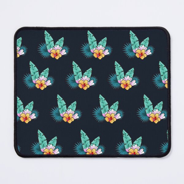 Item preview, tropical flower pattern designed and sold by potokomi.