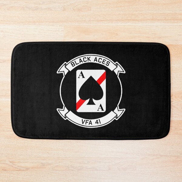 Item preview, USN VFA-41 Strike Fighter Squadron - Roundel Black Aces - Clean Style designed and sold by pzd501.