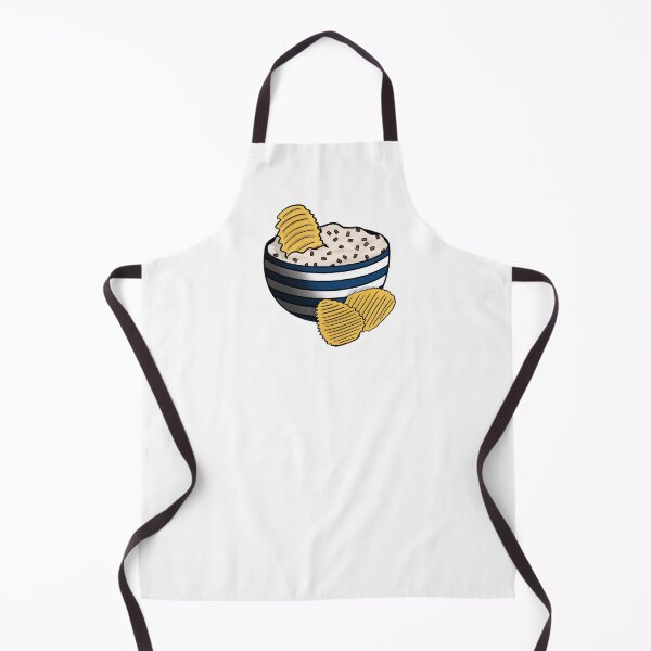 Item preview, Ruffly Potato Chips & Onion Dip designed and sold by honeybeepaper.