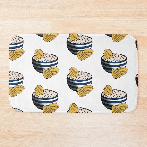 Item preview, Ruffly Potato Chips & Onion Dip designed and sold by honeybeepaper.