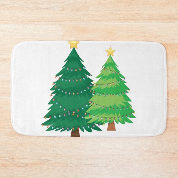 Item preview, Xmas  Decorated Tree - Christmas double green tree  designed and sold by Mannoucha ⭐⭐⭐⭐⭐ ( 1,978 reviews ).