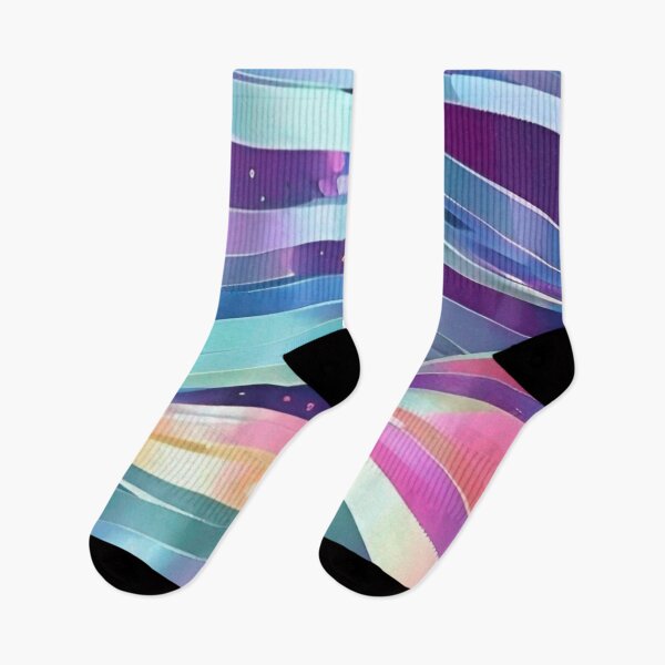 Item preview, Rainbow Colors Flowing Line/Wave Design/Pattern designed and sold by bandjdesigns.
