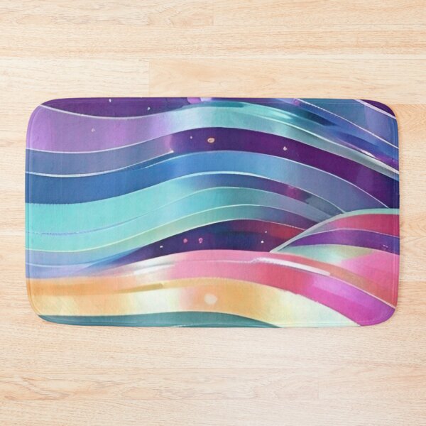 Item preview, Rainbow Colors Flowing Line/Wave Design/Pattern designed and sold by bandjdesigns.
