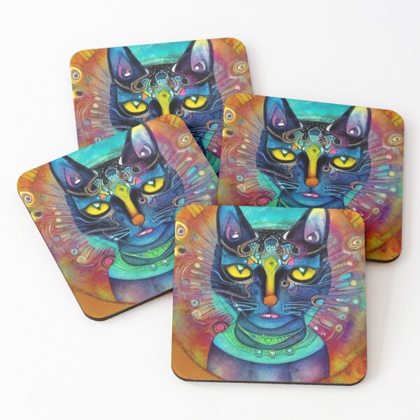 Item preview, Sacred Divine Kitty designed and sold by AbstractWave.