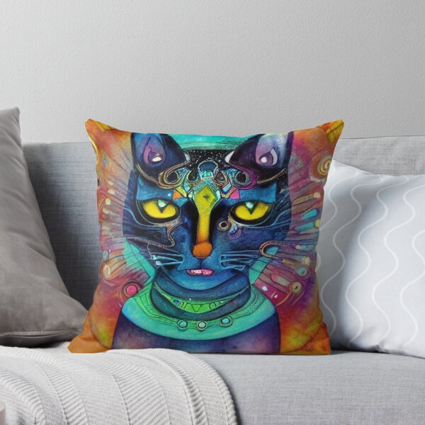 Aperçu de l'œuvre Sacré Divin Kitty créée et vendue par AbstractWave.