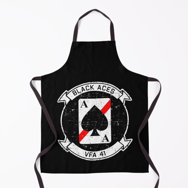 Item preview, USN VFA-41 Strike Fighter Squadron - Roundel Black Aces - Grunge Style designed and sold by pzd501.