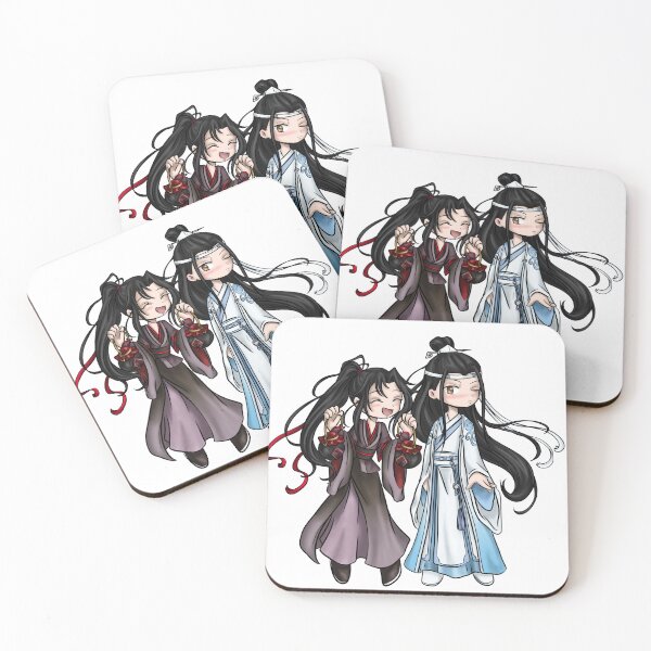 Item preview, Chibi Fan Art - Grandmaster of Demonic Cultivation - Wei Waixun and Lan Wangji  designed and sold by Official Legacy and Dameni Fan Art.