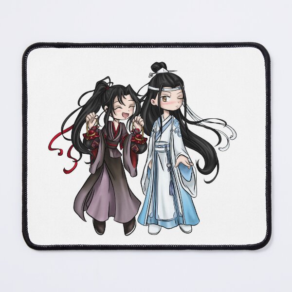 Item preview, Chibi Fan Art - Grandmaster of Demonic Cultivation - Wei Waixun and Lan Wangji  designed and sold by Official Legacy and Dameni Fan Art.