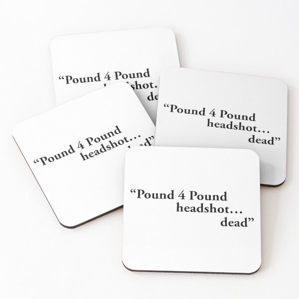 Item preview, Pound 4 Pound Headshot Dead Leon Edwards Quote designed and sold by stardustt-art.