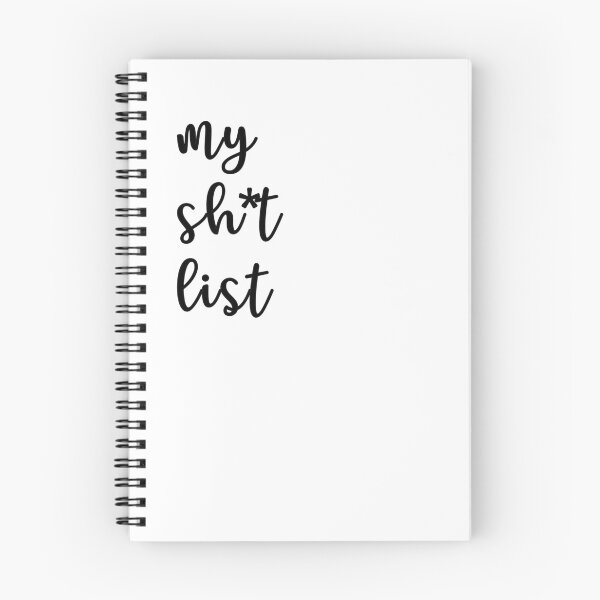Item preview, The List designed and sold by shellypirate.