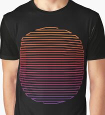 Camiseta gráfica Luz lineal