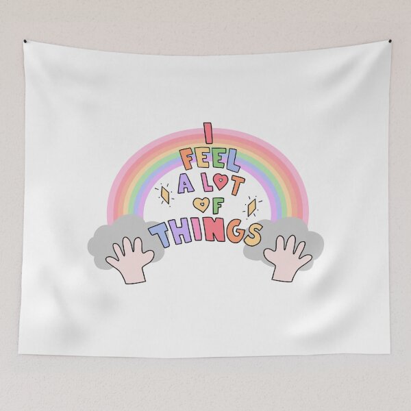 Item preview, I Feel A Lot Of Things designed and sold by crystaldraws.
