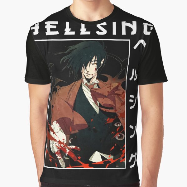 Characters Alucard Hellsing Anime Unisex T-Shirt - Teeruto
