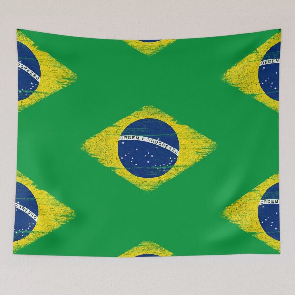 Item preview, Brazil Flag Design designed and sold by anjanaartz.