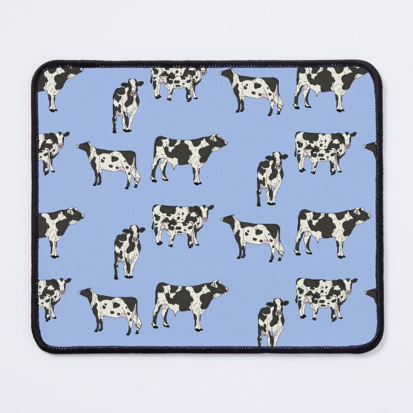 Item preview, Holstein Cows Pattern Blue designed and sold by Ashley Gagnon.