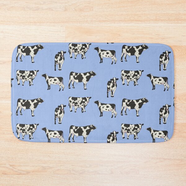 Item preview, Holstein Cows Pattern Blue designed and sold by Ashley Gagnon.