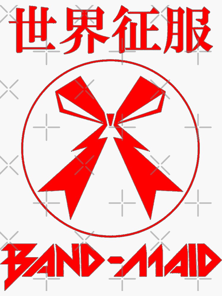 Band Maid - Red Logo | Sticker