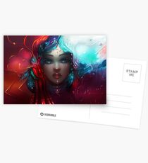 Four seasons Postcards