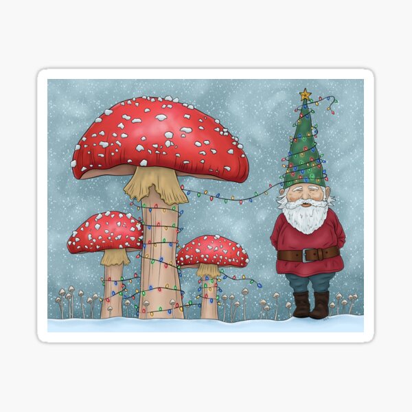 Item preview, Christmas Gnome designed and sold by misslovelymess.