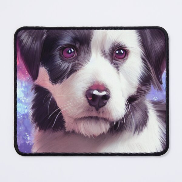 Item preview, dog portrait in pink background designed and sold by optimusprime39.