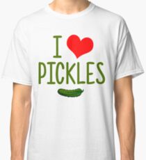 I Love Pickles! Classic T-Shirt