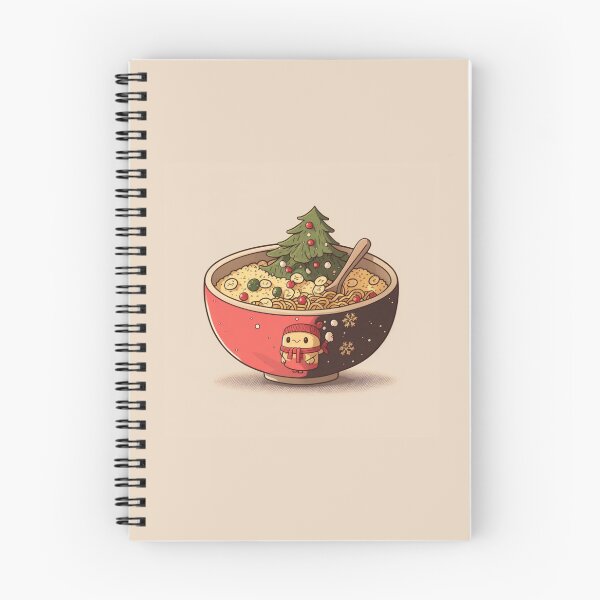 Artikelvorschau, süße gemütliche weihnachtsramenschüssel mit einem weihnachtsbaum entworfen und verkauft von lysabird.