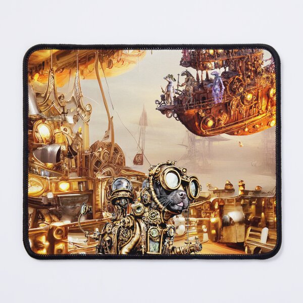 Item preview, Cyber dog in pirate ship and sky pirates designed and sold by felissimha.