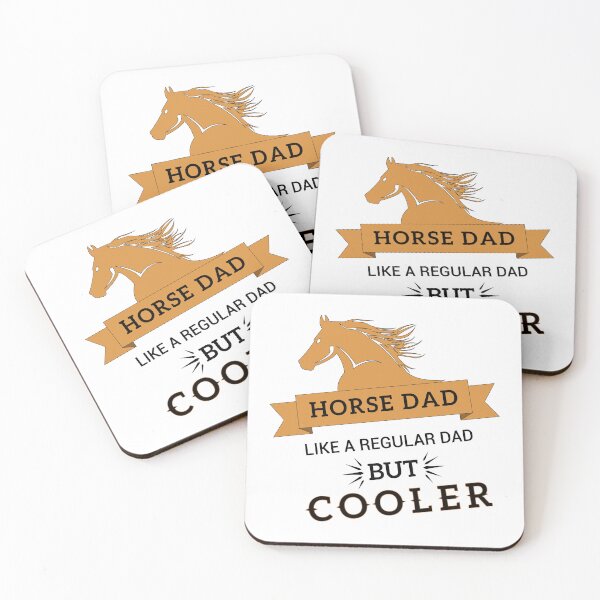 Item preview, Horse Dad Like A Regular Dad But Cooler designed and sold by AshzShop.