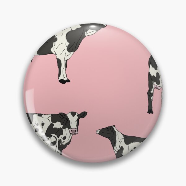 Item preview, Holstein Cows Pattern Pink designed and sold by Ashley Gagnon.