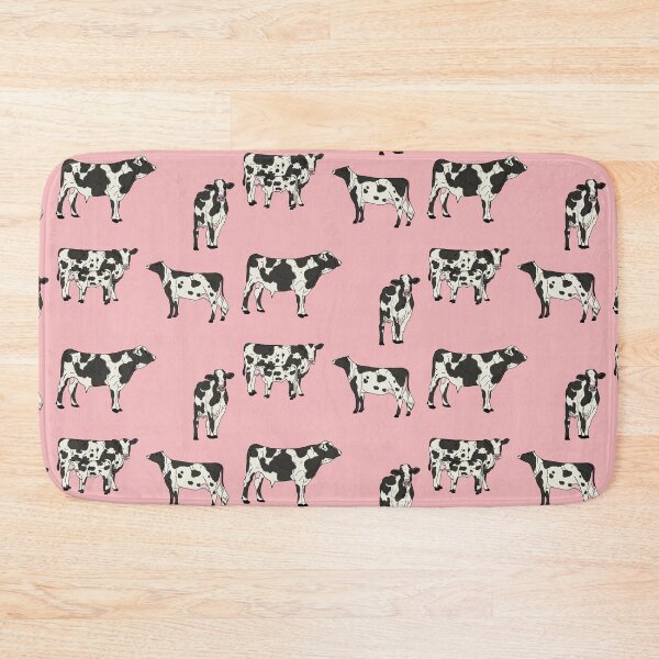 Item preview, Holstein Cows Pattern Pink designed and sold by Ashley Gagnon.