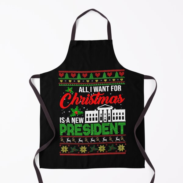 Item preview, All I Want For Christmas Is A New President Xmas Sweater designed and sold by JackSadowski.