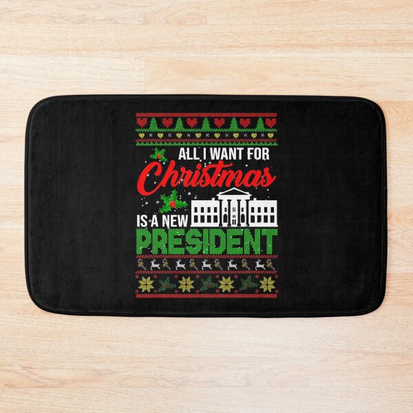Item preview, All I Want For Christmas Is A New President Xmas Sweater designed and sold by JackSadowski.