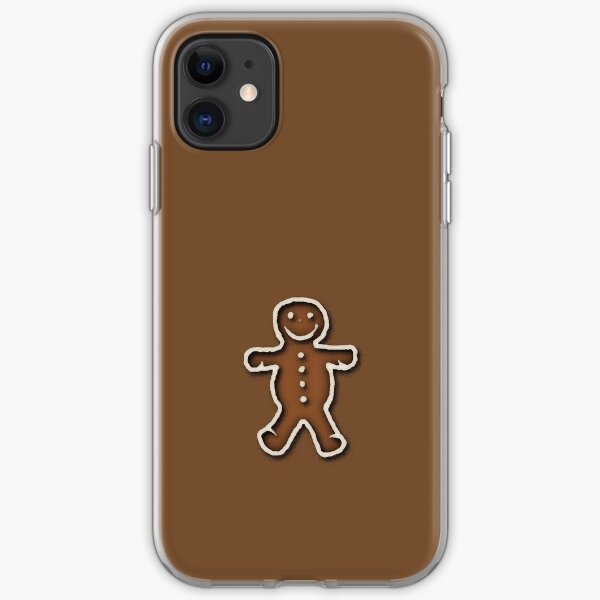 Gingerbread Man Iphone Cases Covers Redbubble - roblox bread man