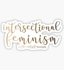 Intersectional Feminism Sticker