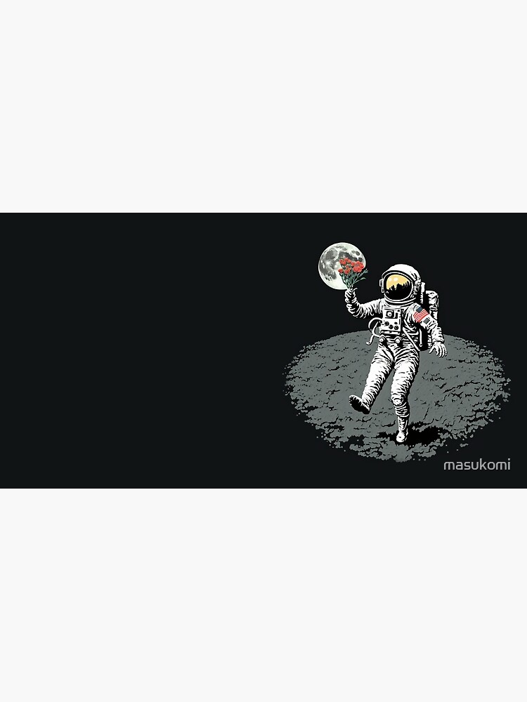 Artwork view, The Happiest Astronaut designed and sold by masukomi