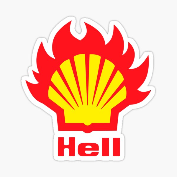 Item preview, SHELL HELL - Shell Logo Parody (HELL) designed and sold by BigRolly.