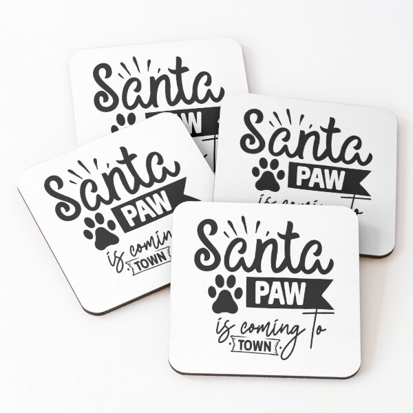 Item preview, Santa paw is coming to town designed and sold by schoolarts.