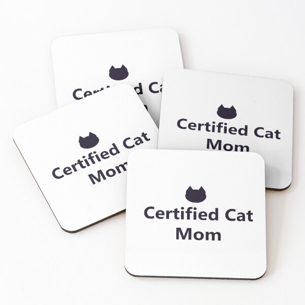 Item preview, Certified Cat Mom designed and sold by Reke Hime.