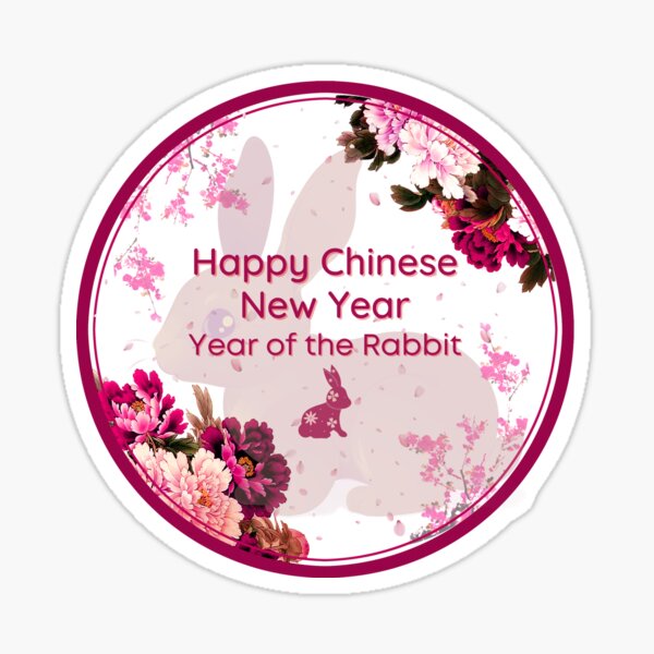 Chinese New Year 2023 Hd Transparent, Year Of The Rabbit 2023