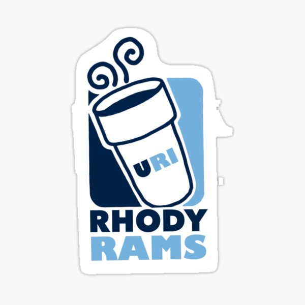 "University of Rhode Island Coffee logo" Sticker for Sale by Izobell