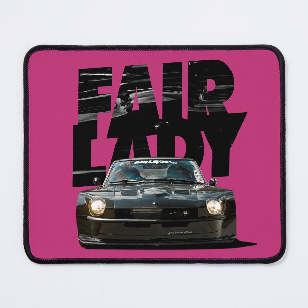 Item preview, THE V8 DATSUN - FAIRLADY Z06 - Black on Pink designed and sold by boltjesdesign.