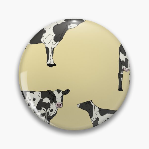 Item preview, Holstein Cows Pattern Yellow designed and sold by Ashley Gagnon.