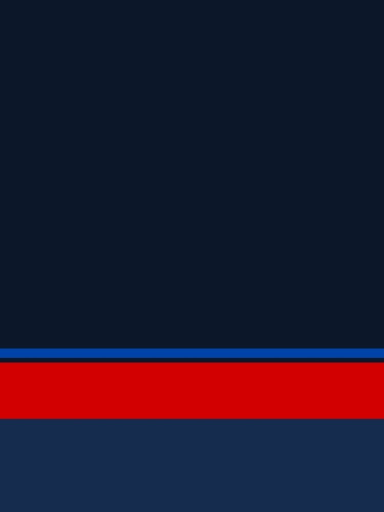 Thumbnail 4 of 4, A-Line Dress, navy red designed and sold by hamtz.