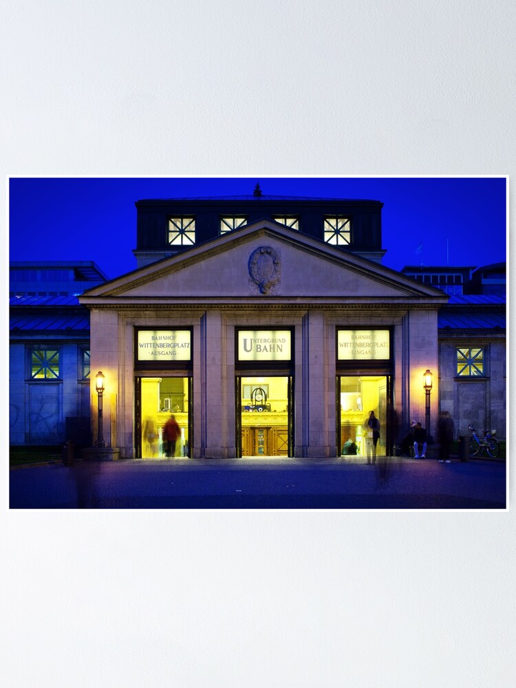 Alternate view of U-Bahnhof Wittenbergplatz Poster