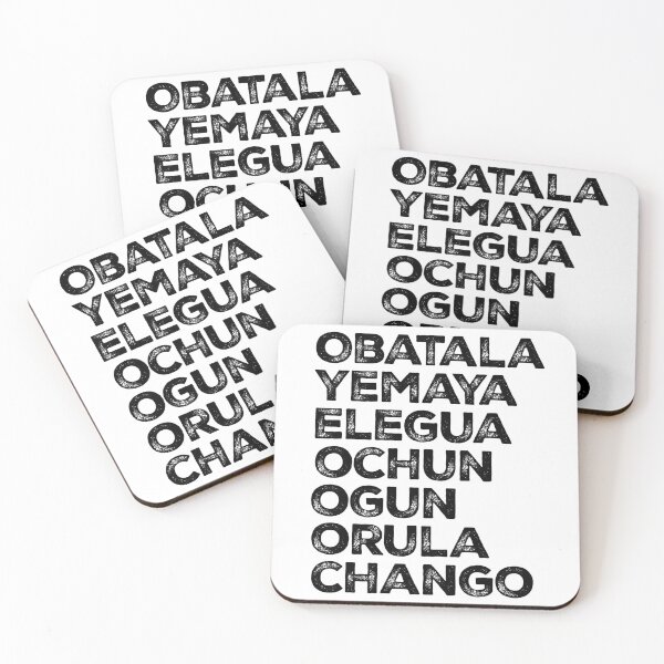 Item preview, 7 African Powers Orisha Santeria Cuba Religion designed and sold by Rustic Valley Studio.