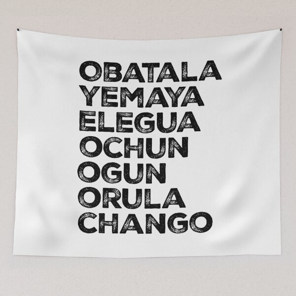 Item preview, 7 African Powers Orisha Santeria Cuba Religion designed and sold by Rustic Valley Studio.